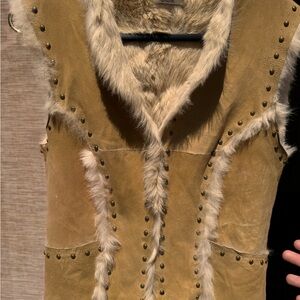 Vintage Caché 100% Rabbit Fur Vest
